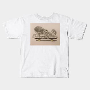 Kraken on the Deck Kids T-Shirt